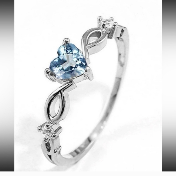 Blue Stone Ring - Picture 1 of 4